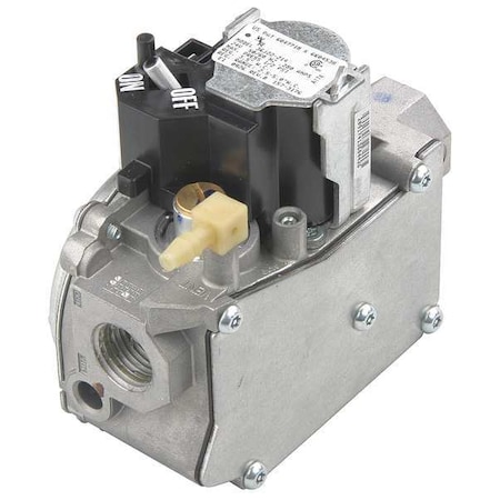 Gas Valve, NG/LP, Hot Surface, 24 V, Slow Opening, -40 Degrees  to 175 Degrees F, 1/2 in Inlet Size