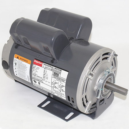 Capacitor-Start/Run General Purpose Motor, 1 hp HP, 56 Frame, 115/230V AC Voltage