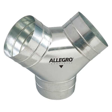 Duct to Duct Connector,8 in. W,Slvr