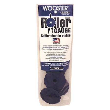 Roller Gauge, 6 PK