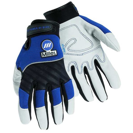 ArcArmor Welding Gloves, Reinforced Thumb, Premium Cowhide, M, 1 PR