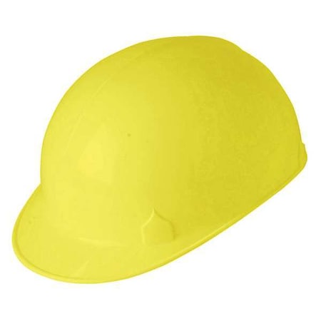 Bump Cap, Front Brim, HDPE, Pinlock Suspension, Yellow, Fits Hat Size 6-1/2 to 8-1/4