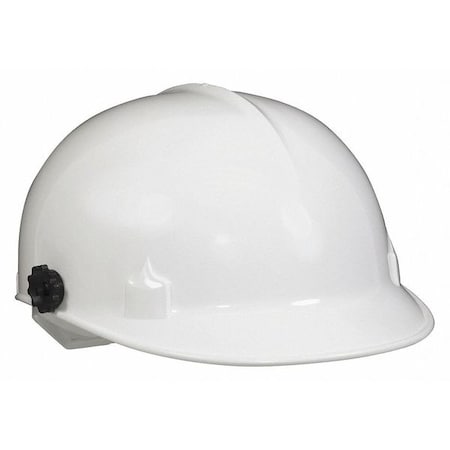 Bump Cap, Front Brim, HDPE, Pinlock Suspension, White, Fits Hat Size 6-1/2 to 8-1/4