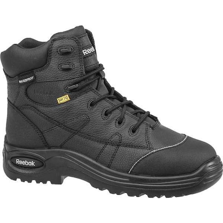 RB1007, Men's 6 in Composite Toe 6-Inch Work Boot, Black, 10 1/2, M, RB1007
