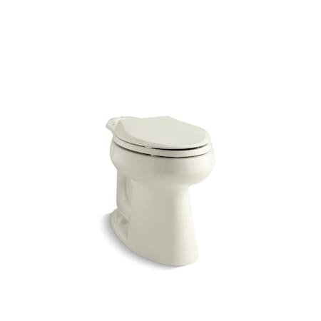 Highline Comfort Height Elongated, Vitreous China, Biscuit