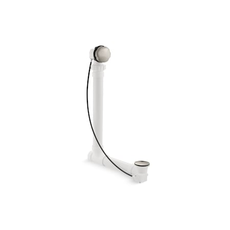 Clearflo Cable Bath Drain With Pvc Tubin