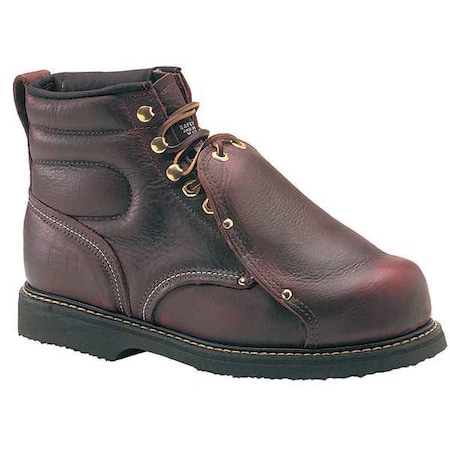Men's 6-Inch Work Boot, 10 1/2 EE, Steel Toe, 6 in H, Brown, 508