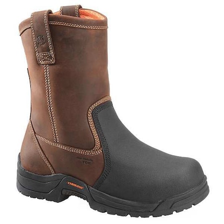 CA4582, Men's 10 in Composite Toe Wellington Boot, Brown, 10, 2E, CA4582