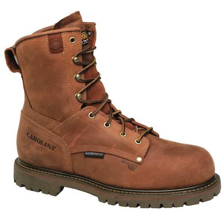 CA9528, Men's 8 in Composite Toe 8-Inch Work Boot, Brown, 8, EEE, CA9528