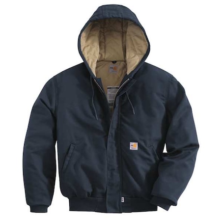 FR Jacket, 54.3 cal/sq cm, XL, 13 oz 100% Cotton, Hook-and-Loop, Zipper Closure