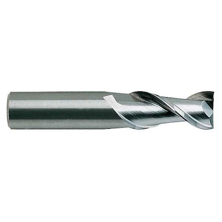 Carbide End Mill,Sq,3/16,3/4 Cut L