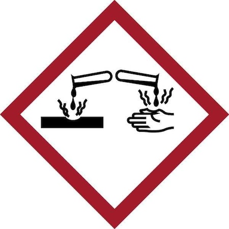 Label,GHS Corrosive,Paper,4/Sheet