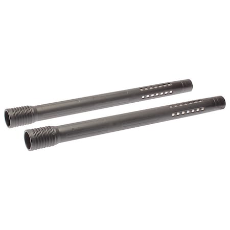 Vacuum Wand Set,4 1/8 in L,Chrome