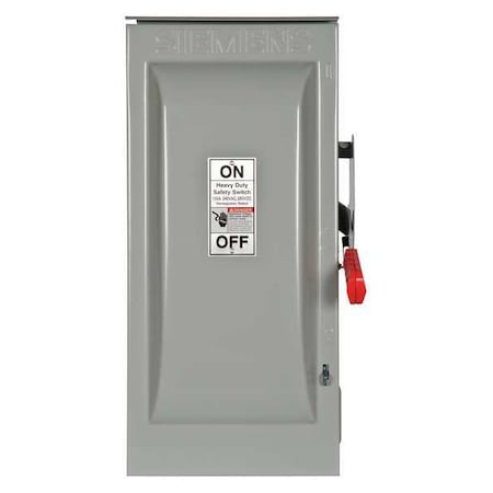 Fusible, Safety Switch, Heavy Duty, 240 V, 3PST