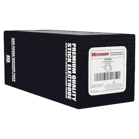 14" Welding Electrode 3/16" Dia., AWS E7018, 50 lb.