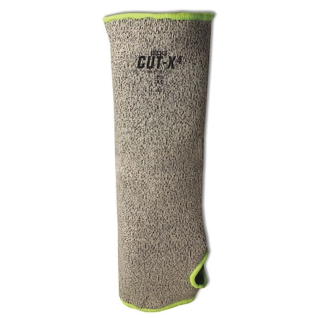Grey Cut Resistant Sleeve Thumb Hole, Size 20"