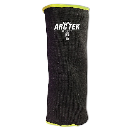 Black Cut Resistant Sleeve, Size 12"