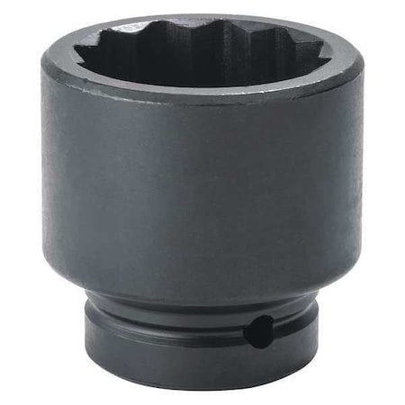 1" Dr, 1-3/8" Size, SAE, Impact Socket, 12 Pts