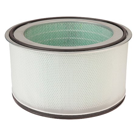 Air Filter,Synthetic Fiber,Black/Ivory