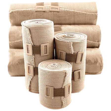 Elastic Bandages,Beige,5yd L,3"W,PK50