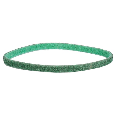 Surface-Conditioning Belt, 1/2 in W, 12 in L, Non-Woven, Aluminum Oxide, Not Applicable Grit, Fine