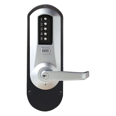 Exit Device Trim with Single Code,Silver