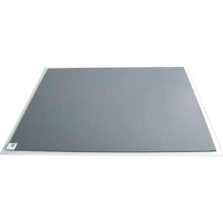 Disposable Tacky Mat with Frame, Polyethylene, 3.18 mil Thick, 31.5 in W x 25.5 in L, Gray, 60
