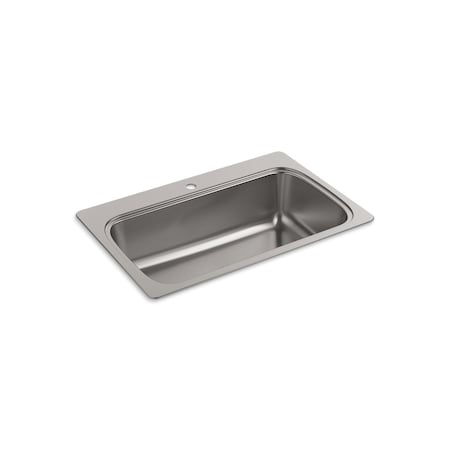 Verse 33" X 22" X 9" Top-Mount Singl