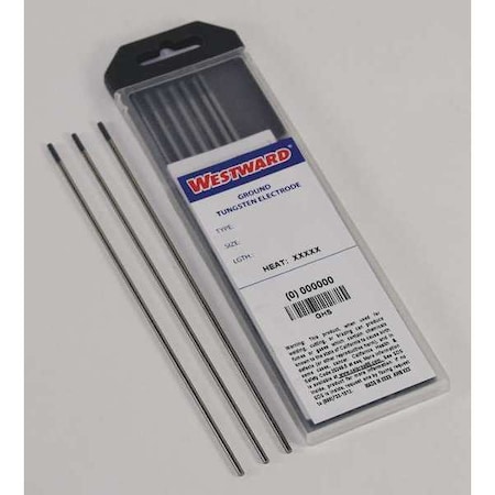 Welding Electrode 1/16" Dia., AWS A5.12, Type TE2C, PK10
