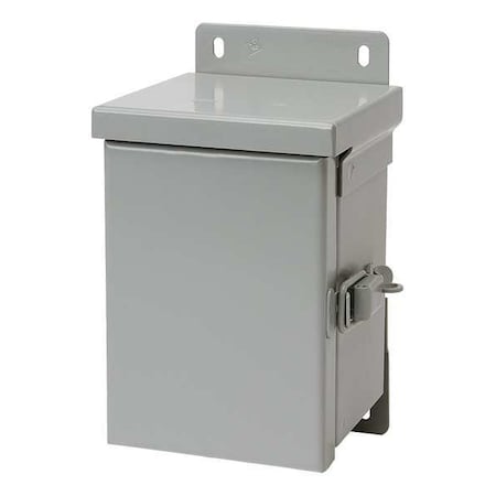 Flush Latch Electrical Enclosures, 16 in H, 6.62 in D, 16 in W, 1, Steel