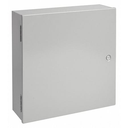 Flush Latch Electrical Enclosures, 30 in H, 8.62 in D, 30 in W, 1, Steel