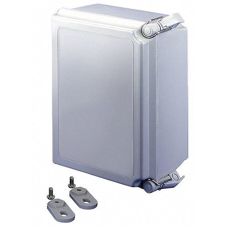 Captive Screws with Quick Release Electrical Enclosures, 6 in H, 4 in D, 6 in W, 12, 13, 4, 4X