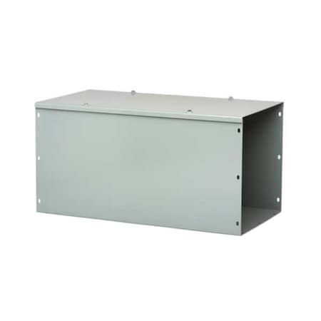Straight Section Wireway, 1 Rating, Steel, Powder Coated