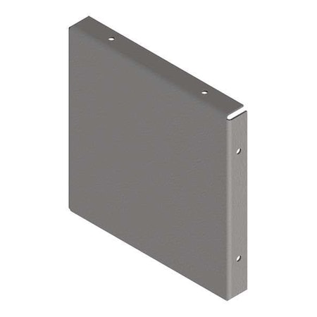 Wireway Closure Plate, 1 Type, NEMA 1 Rating, Steel, Painted