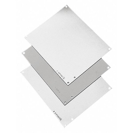 Interior Panel, 12 Gangs, Aluminum