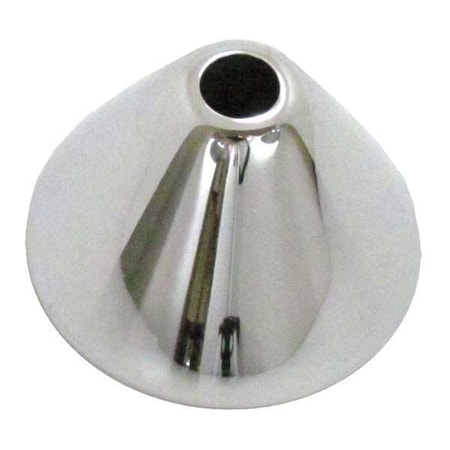 Bell/Widespread Escutcheon, Polished Chrome, Brass