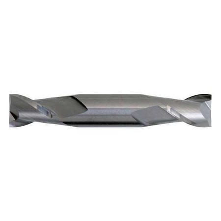 2-Flute Carbide Square Double-End GP End Mill Cleveland CEM-DE-2 Bright 1/2"x1/2"x1"x4"