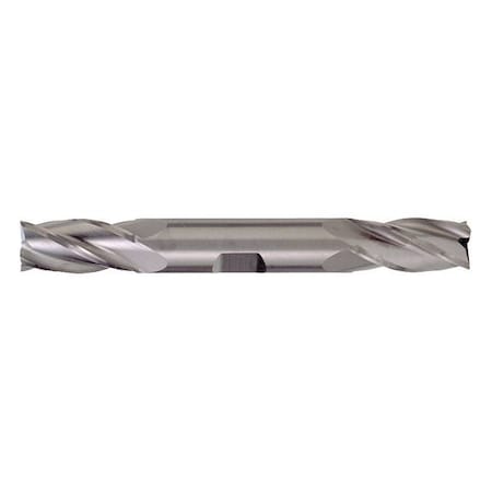 4-Flute Carbide GP Square Double End Mill Cleveland CEM-DE-4 Bright 3/8"x3/8"x3/4"x3-1/2"
