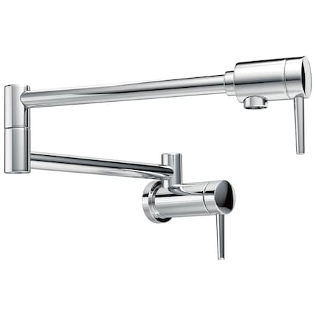 Contemporary Wall Mount Pot Filler