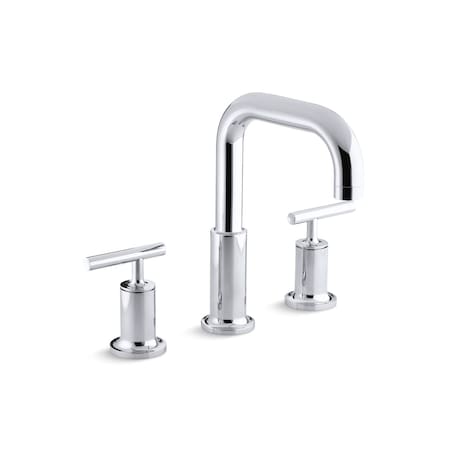 Purist Deck-Mount High-Flow Bath Fauc