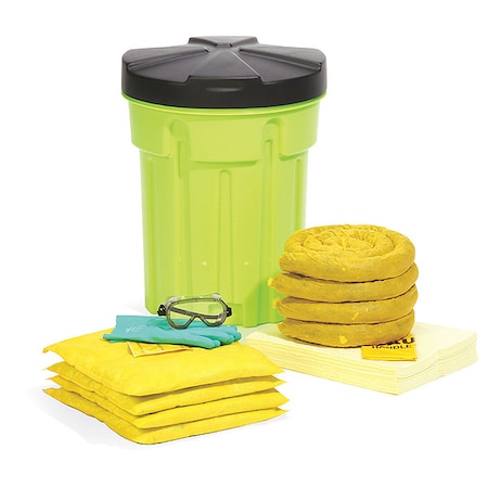 Biohazard Spill Kit,23.1 gal.,Drum