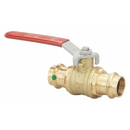 Viega ProPress ball valve, 3/4" x 3/4"