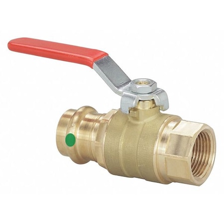 Viega ProPress ball valve, 1/2" x 1/2"