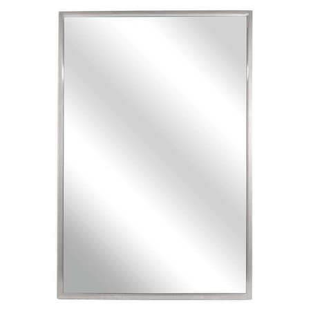 30 in "H x 18 in "W, Framed, Mirror, Glass