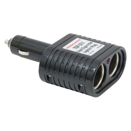 Power Adapter,2 Outlet,12V,15A