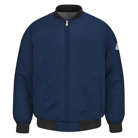 FR Jacket, 52 cal/sq cm, M, 6 oz Nomex(R) IIIA, Zipper Closure