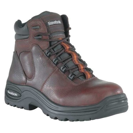 RB755, Women's 6 in Composite Toe 6-Inch Work Boot, Dark Brown, 6 1/2, W, RB755