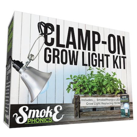 SmokePhonics LED Clamp-On Grow Lght Kit
