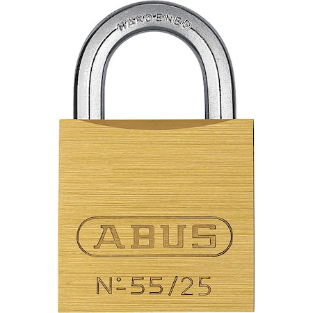 Solid Brass Padlock Keyed Alike, Keyed Alike, Standard Shackle, Hardened Steel Shackle