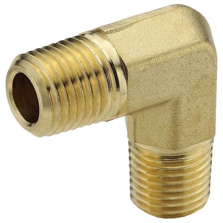 90 Degrees  Elbow Brass 90 Degrees  Elbow, 1/2 in Male NPT X 1/2 in Male NPT